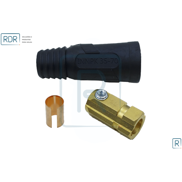 Conector Engate Rápido 13Mm Cabo Fêmea - 35 A 70Mm