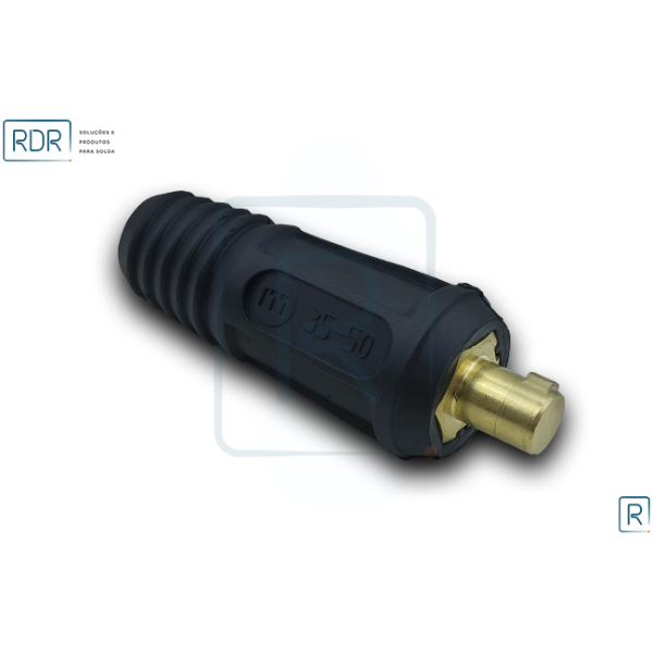 Conector Engate Rápido 13Mm Cabo Macho - 35 A 50Mm