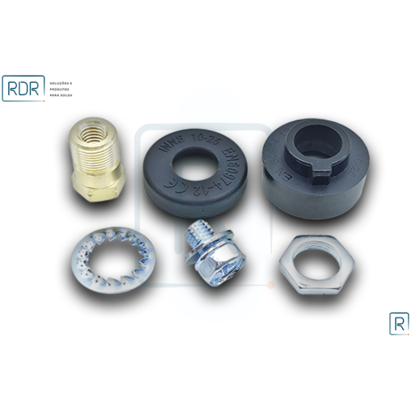 Conector Engate Rápido 9Mm Painel Fêmea - 10 A 25Mm