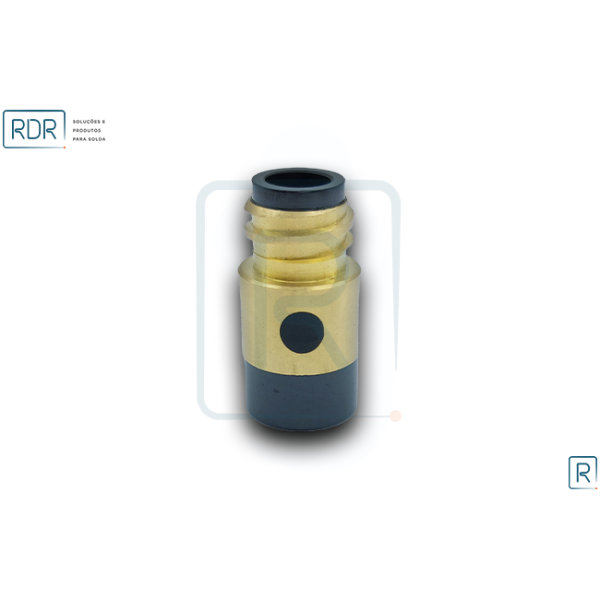 Porta Bocal Da Micro Pistola  39 X 20 - 350A - Baq/Latão - 350A
