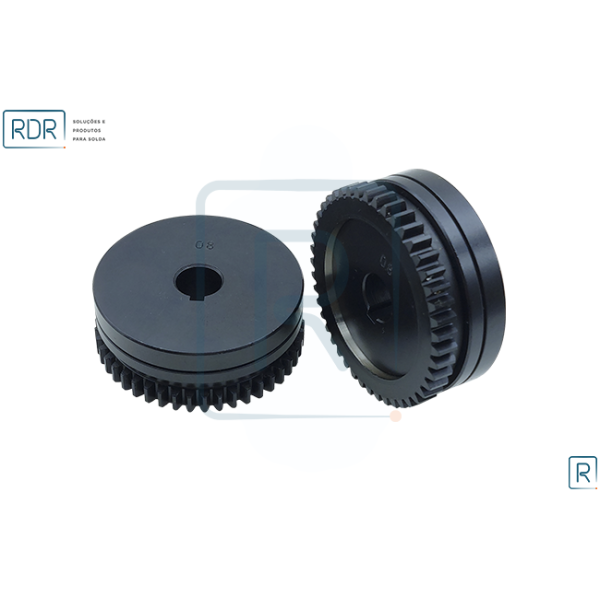 Roldana Tração - 45,75X10X17 - Ar. 0.8V - Ch3Mm